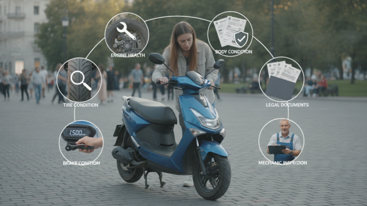 Les 7 critères essentiels avant d&rsquo;acheter un scooter d&rsquo;occasion