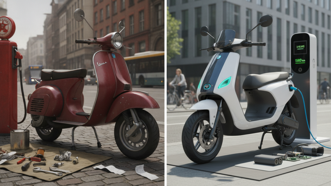 Scooter Thermique vs Électrique : Le Vrai Coût sur 3 Ans