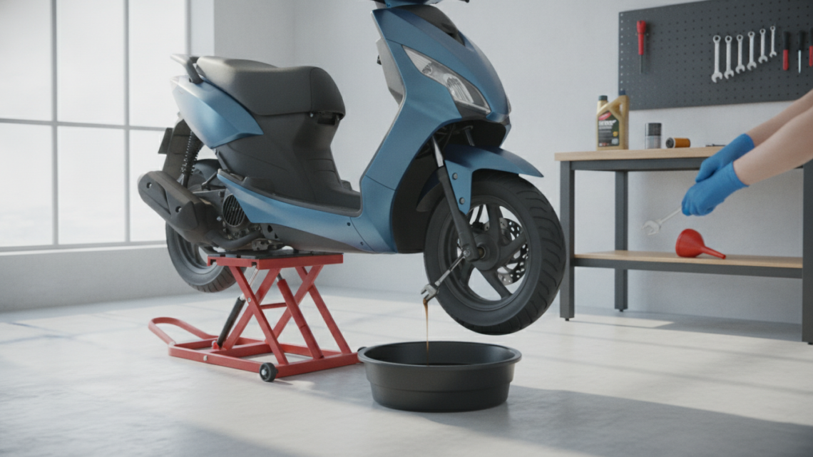 Vidange Scooter : Comment Faire Soi-Même en 10 Étapes